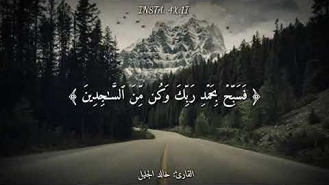 قرآن كريم بصوت القارئ  خالد الجليل    أجمل حالات واتس اب دينيه    تلاوة خاشعة 🌿
