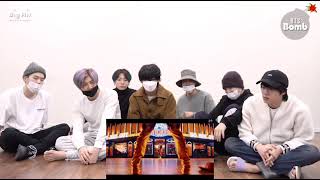 BTS reaction NCT 127 - sticker M/V