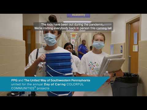 PPG's Colorful Communities United Way Day of Caring Projects