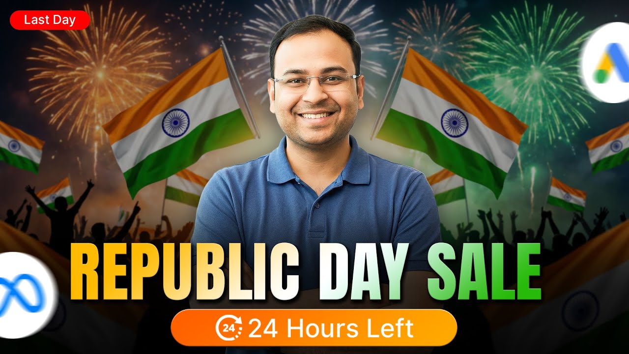 Republic Day Sale ending Soon - Enrol Now