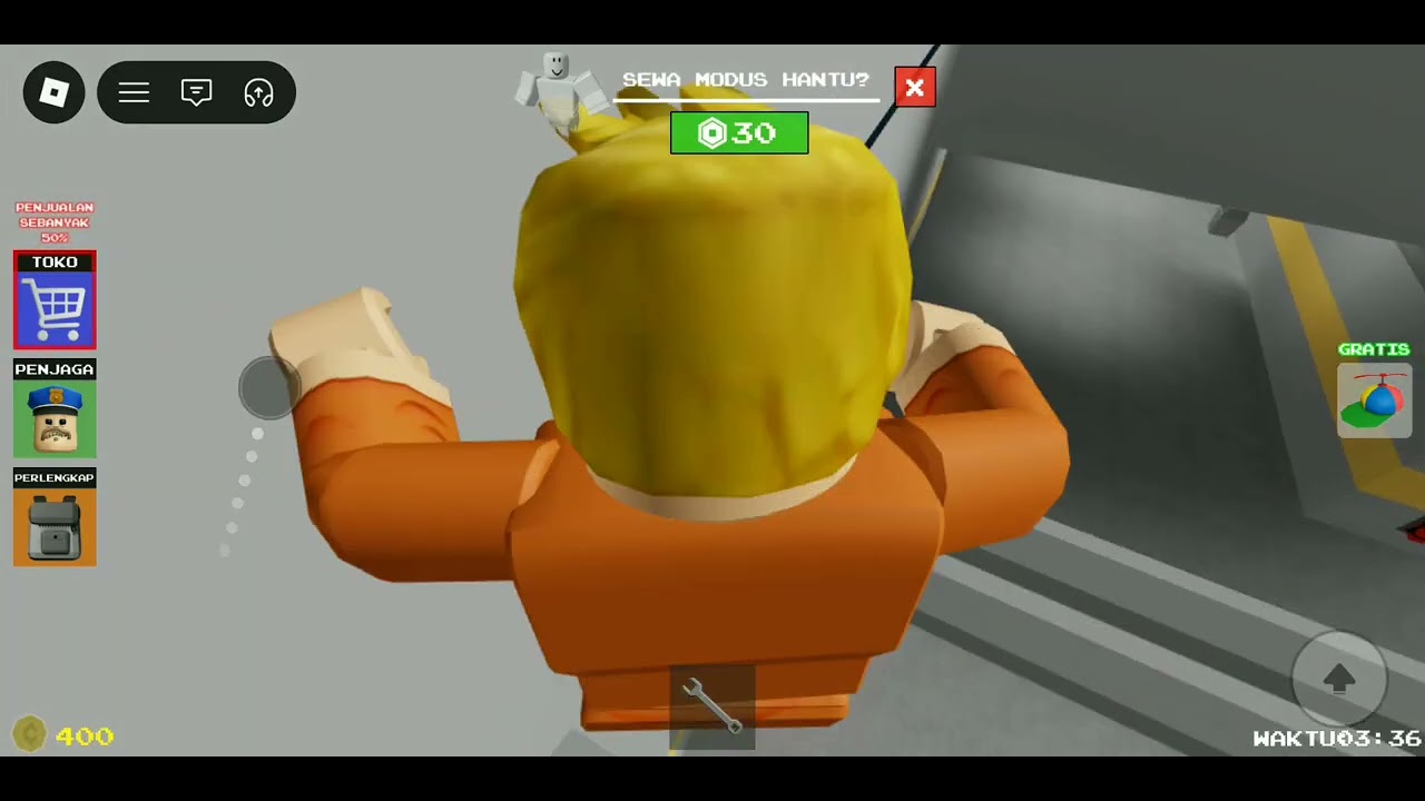 Main obi tower pelarian penjara