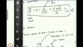 Mod-01 Lec-12 Capillary Flows