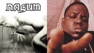 Nasum x Notorious B.I.G. - Mass Hypnotic Suicide (Swedish death metal/grindcore/rap mashup)