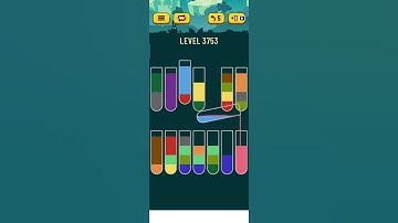 water sort puzzle - level 3753