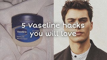 5 VASELINE tricks to INSTANTLY look more attractive | LOOKSMAXXING