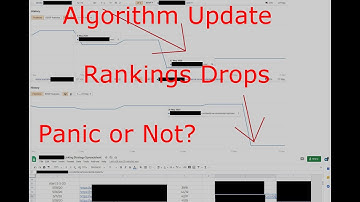 Google Algorithm update and ranking changes behind the scenes
