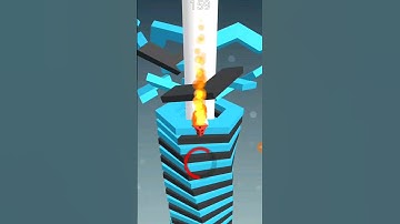 Stack ball 3D games #shorts #gaming #dafa406