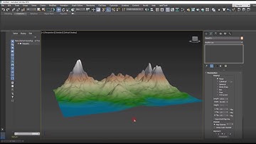 Procedural Terrain in 3dsMax