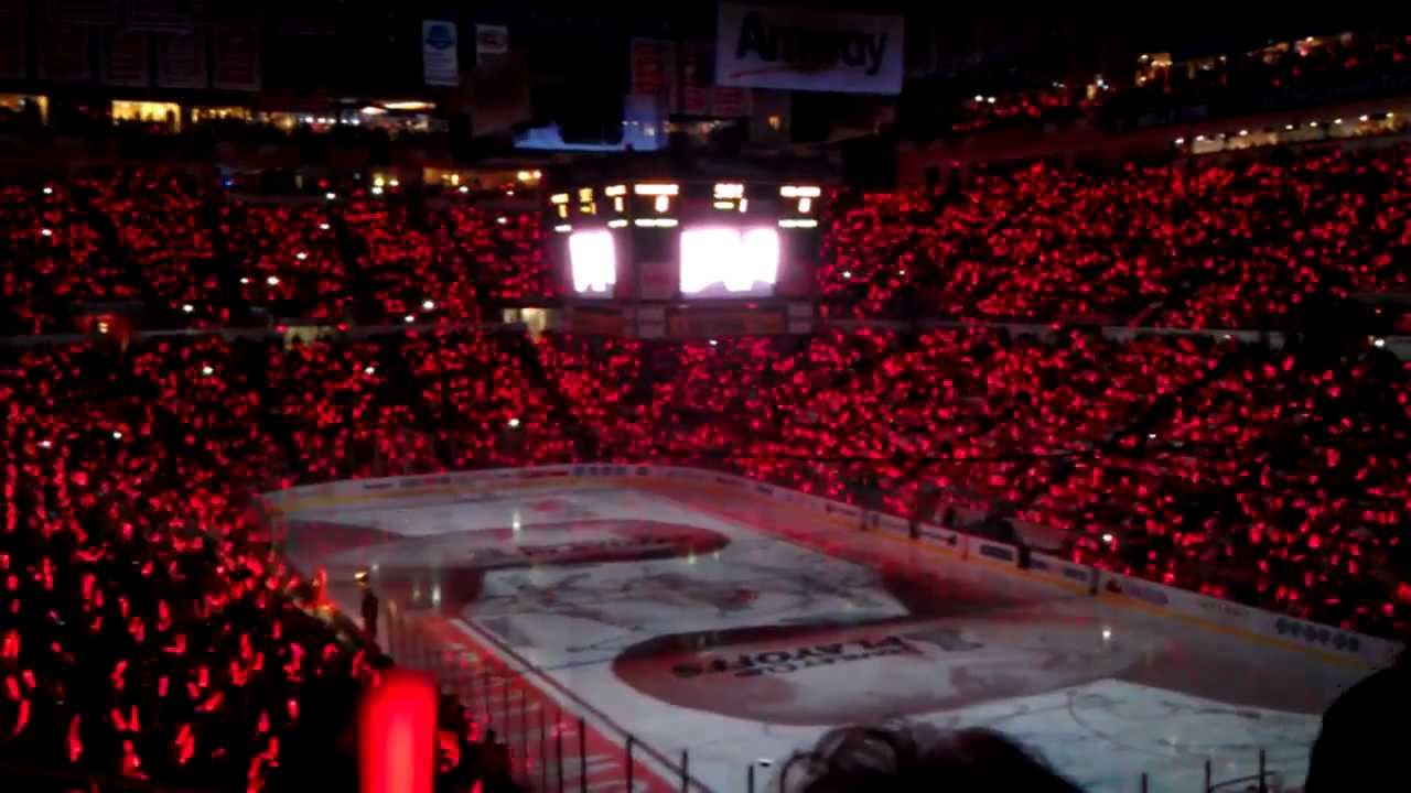 2012 Detroit Red Wings Game 3 (Home Game 1) Playoff Intro - YouTube