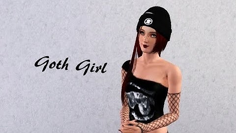 The Sims 3: Create-A-Sim - Goth Girl