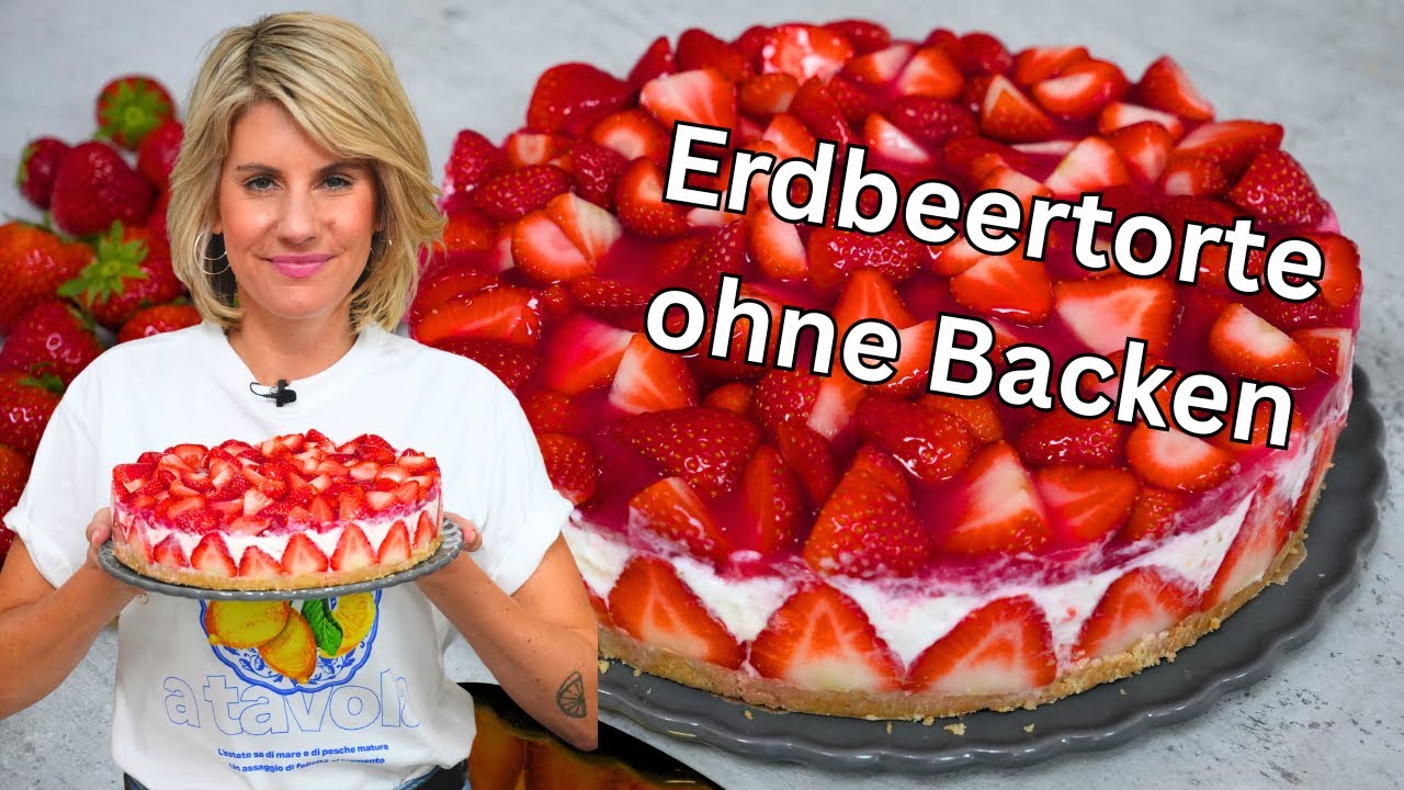 Erdbeertorte | superschnell & einfach  | Felicitas Then