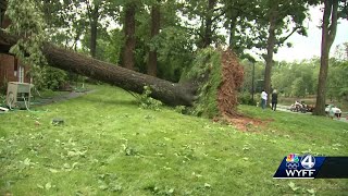 WYFF News 4 at 4 p.m. wrap of South Carolina storm damage