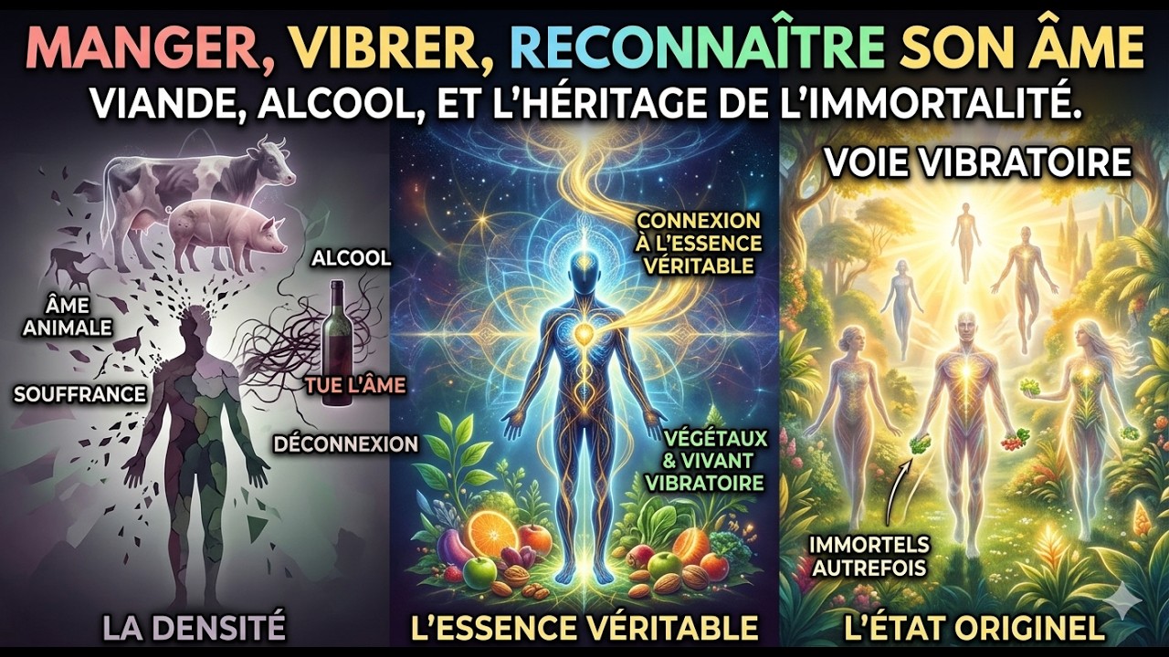 Pourquoi la viande et l'alcool bloquent votre Ascension Vibratoire?