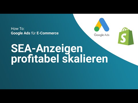 How To: SEA-Anzeigen