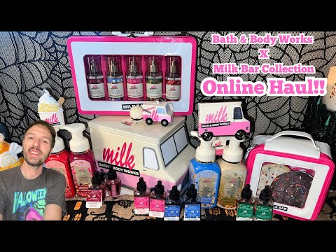 Bath & Body Works X Milk Bar Collection 🧁Online Haul!! I Got The