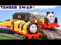 Tender Swap Toy Train Story with Thomas Trains
