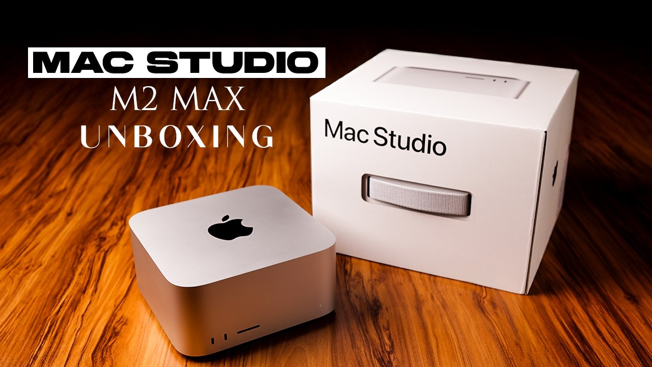 NEW Mac Studio Unboxing (2023 M2 Max) - YouTube