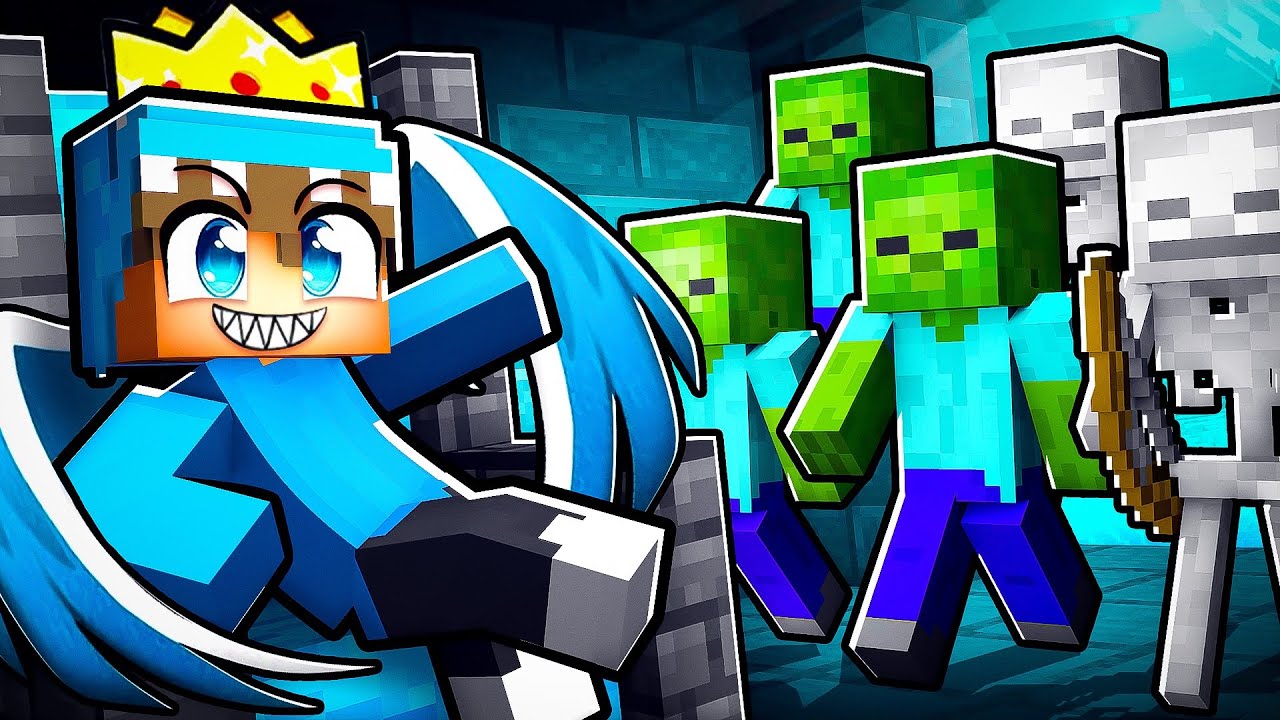 Jeg Lever Som MONSTER KONGE i Minecraft!