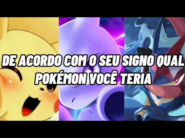 Qual tipo de pokemon você seria