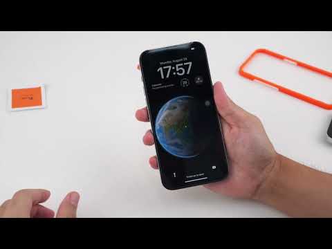 iPhone 15 15 Plus Installation Video with Orange Alignment Frame