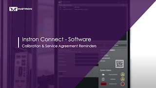 Instron® Professional Services | Instron Connect Software | Calibration Reminders screenshot 4