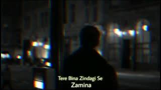 Tere Bina Zindagi Se - Sanam (Slowed Reverb) | Zamina