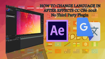 How to Change Language to English in Adobe Photoshop CS6 CC 2018
