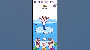 Tricky Brains level 1 save him