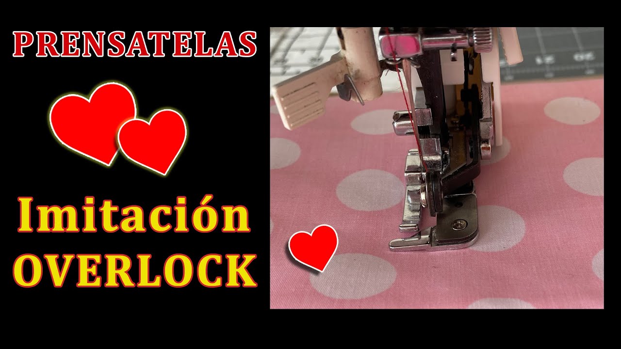 Prensatelas Y Guía Para Máquinas De Coser Domésticas - Accesorio Para Overlock, Dobladillos Y Costuras