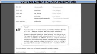 Învață  Italiana Online Curs Incepatori (tema+dictionar) - Lectia 19