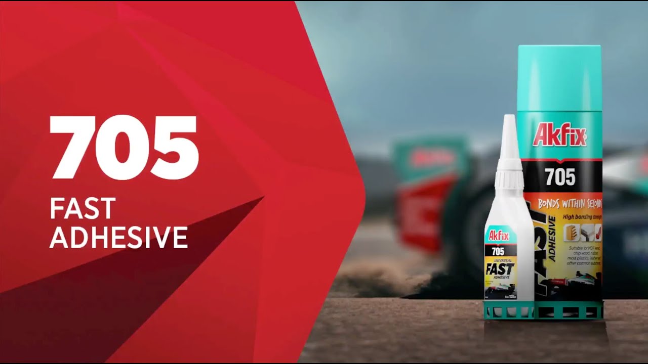 How to Use Akfix 705 Super Fast Adhesive | Quick and Strong Bonding in ...