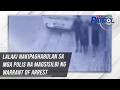 Lalaki nakipaghabulan sa mga pulis na magsisilbi ng warrant of arrest | TV Patrol