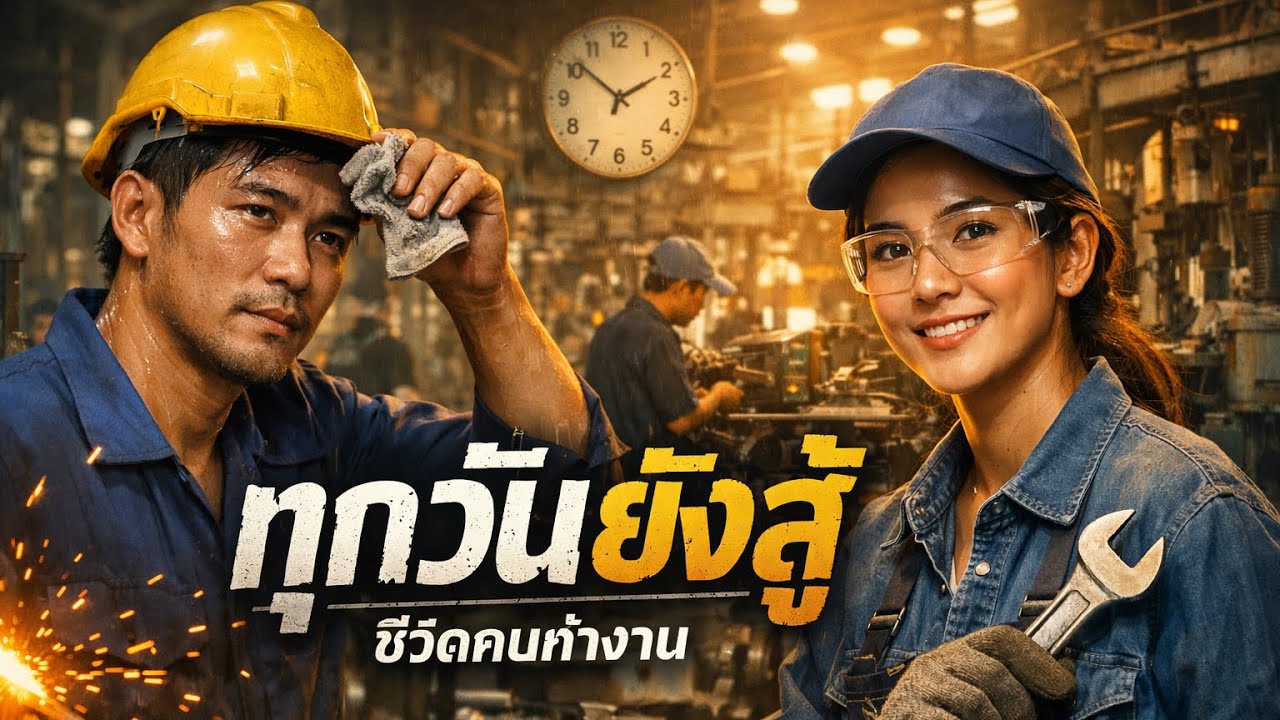 ทุกวันยังสู้-เพลงคนทำงาน - คมบ้านภู 