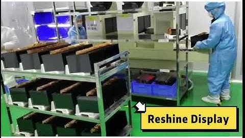 10.1 inch 1280x800 TFT LCD Display with Capacitive touch screen by OCA bonding from Reshine Display