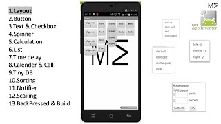 APP inventor #1 Layout screenshot 5