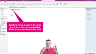 OneNote-Tutorial: Microsoft OneNote Symbole