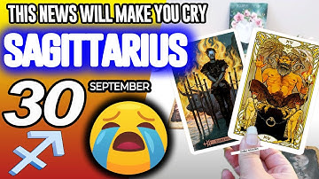 Sagitarius ♐️🔞BERITA INI AKAN MEMBUATMU MENANGIS😭🆘 horoskop hari ini 30 SEPTEMBER 2025 ♐️ #sagittarius