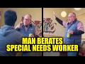 WATCH: Customer EXPLODES on Black Special Needs Worker for Not Saying 'Hi'