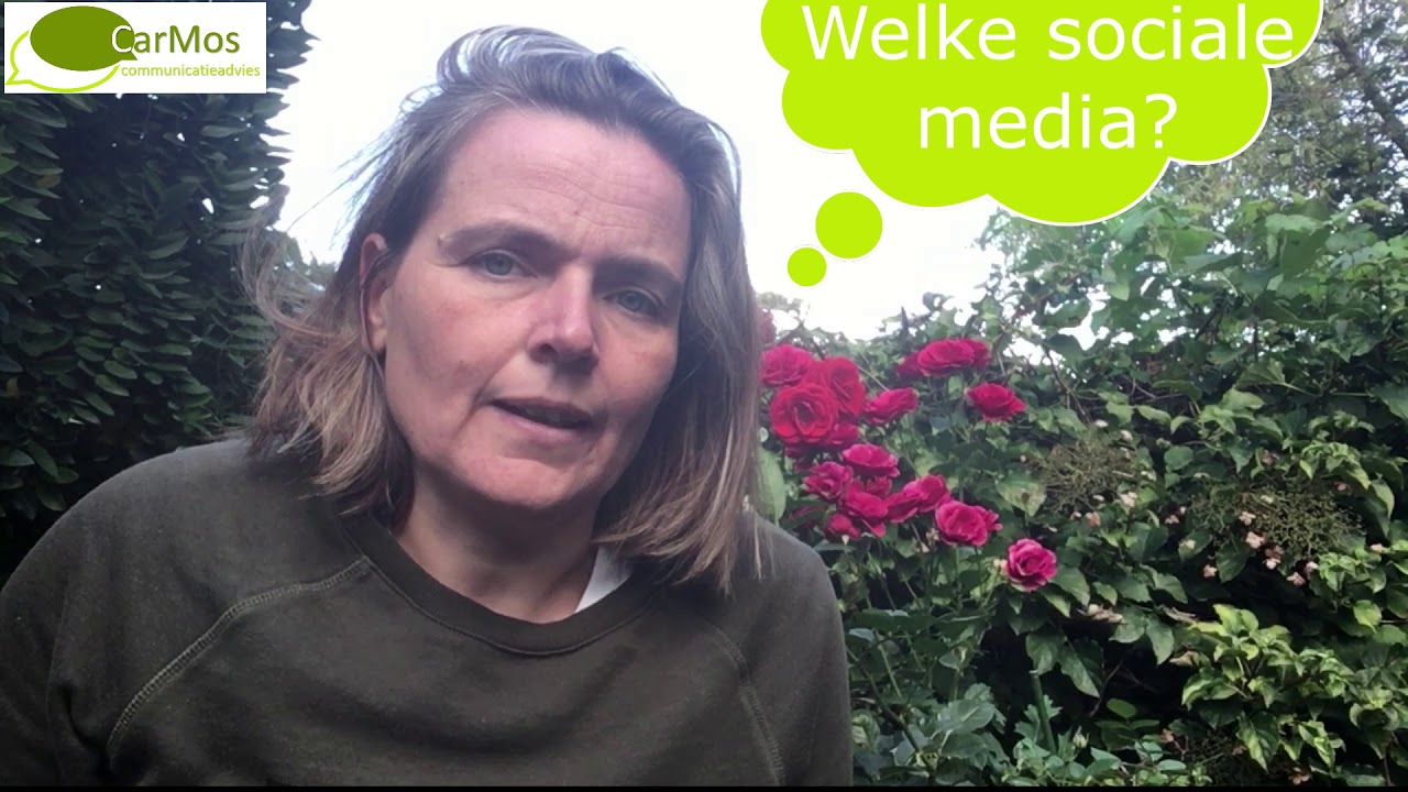 New Update Sociale media opzetten en up-to-date houden.