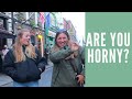 Indian pranking foreigners in ireland  speaking hindi with foreigner girls  indian walker