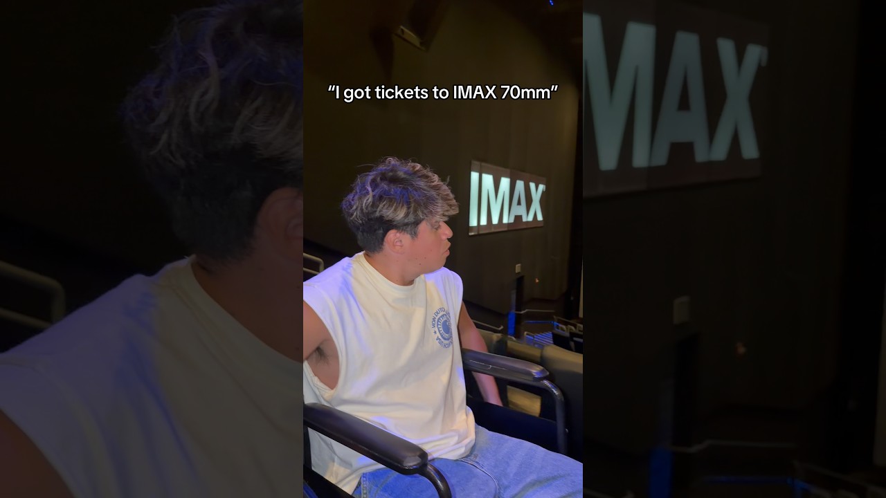 “I got tickets to IMAX 70mm” #comedy #theodyssey
