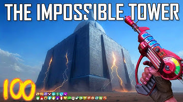 BEATING THE IMPOSSIBLE SKILL ISSUE TOWER in COD ZOMBIES!!!