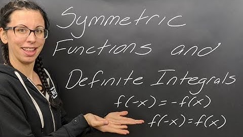 Lesson: Symmetric Functions and Definite Integrals