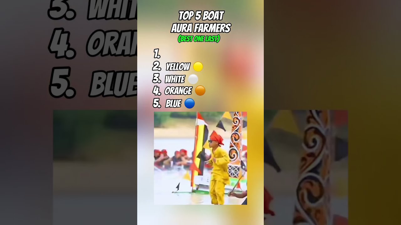 Nothing Beats The OG Boat Aura Aurafarming Dancing Kid Trending Top5