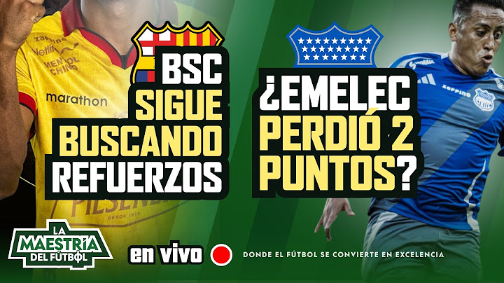 🔴 #ENVIVO | 🟢 BARCELONA SIGUE BUSCANDO REFUERZOS - ¿EMELEC PERDIÓ 2 PUNTOS? 🟢