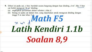 F5 Matematik Latih Kendiri 1 1b Bab 1 Ubahan Buku Teks Tingkatan 5