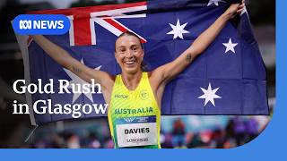 Gold rush extends Australia's lead at Commonwealth Games | ABC NEWS screenshot 2