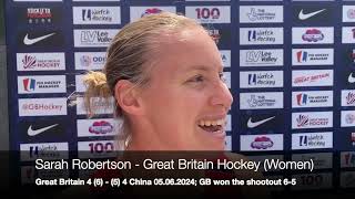 Sarah Robertson - Great Britain Hockey Goalscorer (Women) - FIH Pro League 2024 (London)