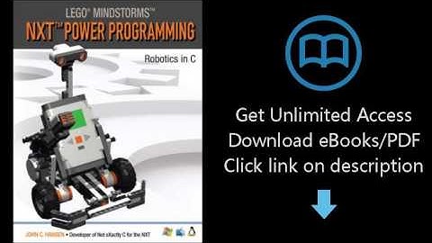 Download LEGO Mindstorms NXT Power Programming: Robotics in C PDF