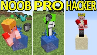 Minecraft NOOB vs PRO vs HACKER #2